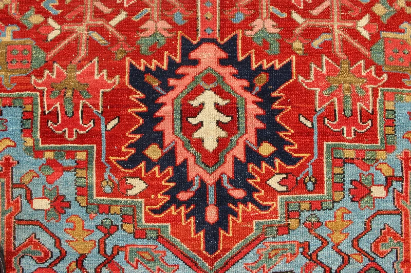 Antique Karadja with Light Blue 266 x 356cm / 8'9" x 11'8"