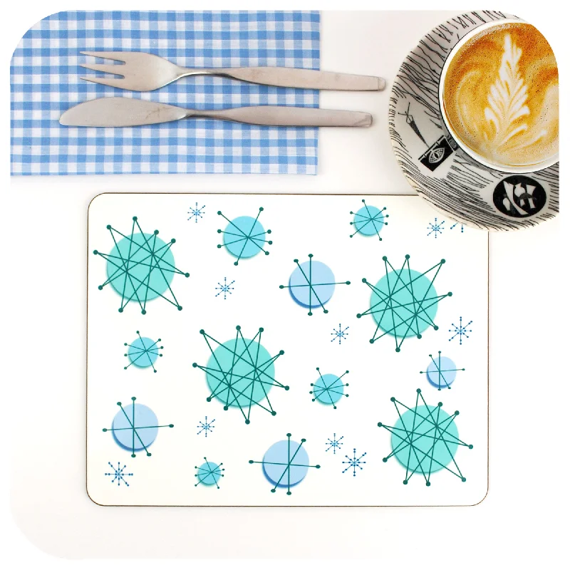 Atomic Starburst Placemats, set of four