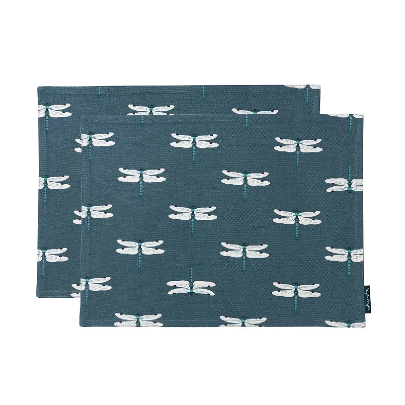 Dragonfly Fabric Placemats (Set of 2)