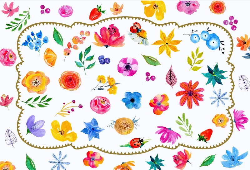 Floral Placemat