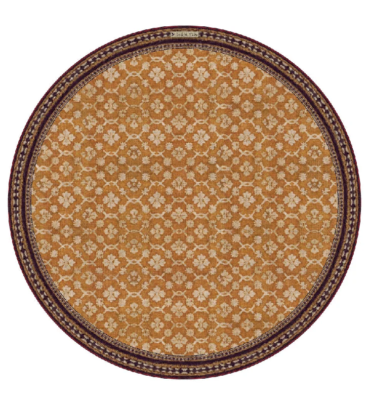 Jaipur Amber Round Vinyl Placemat