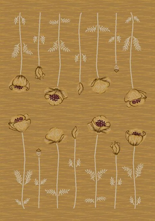 Poppy Rug-04300 Maize