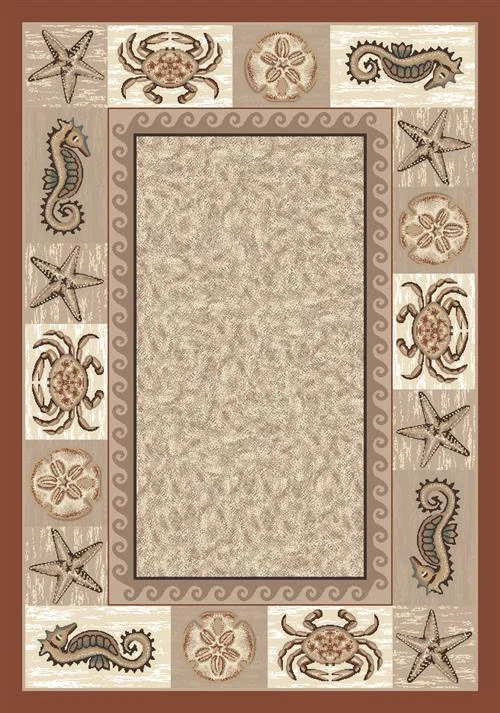 Sea Life Rug-04900 Coral