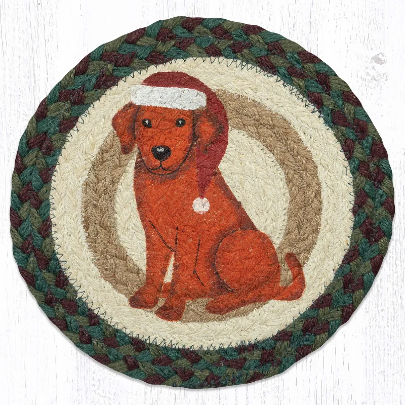 MSPR-508 Santa Hat Dog Trivet