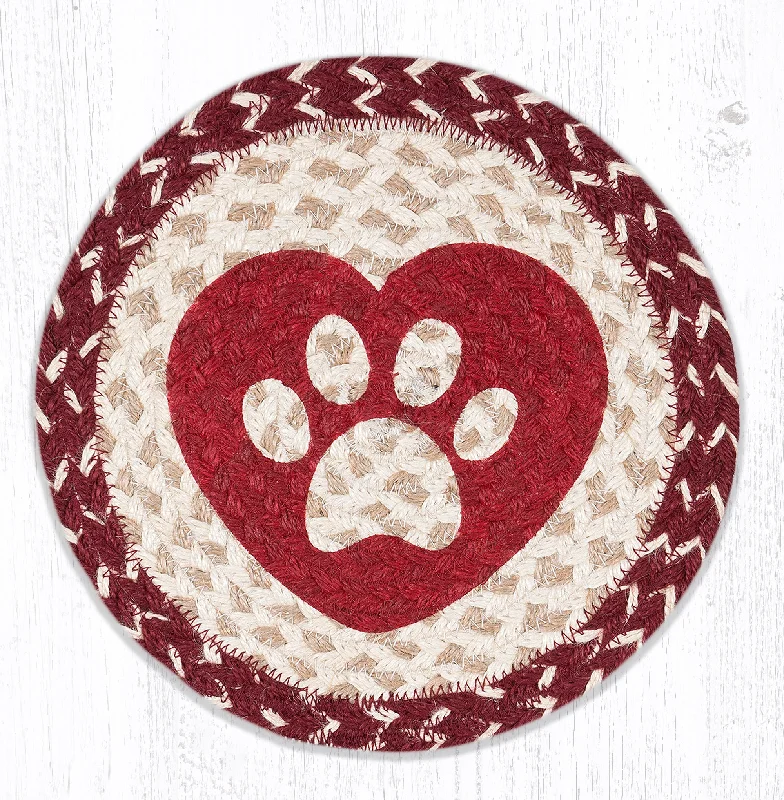 MSPR-9-117 Heart Paw Trivet