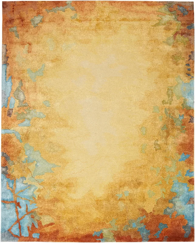 Nourison Prismatic PRS29 Gold/Multicolor Area Rug