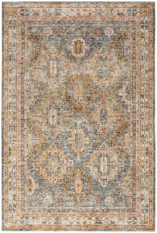 Nourison Sahar SHR01 Blue Area Rug