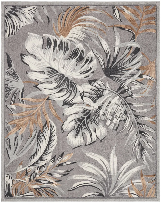 Nourison Seaside SDS01 Grey Area Rug