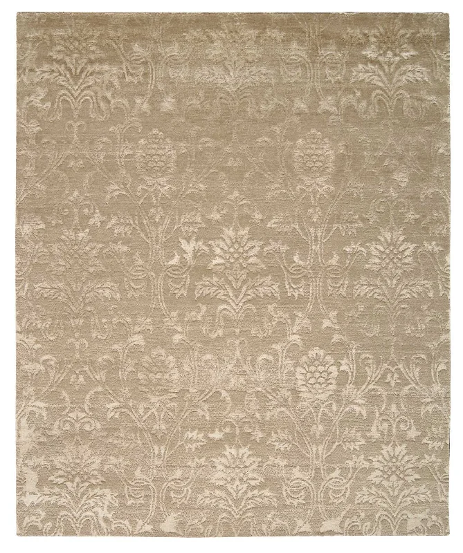 Nourison Silk Shadows SHA03 Light Gold Area Rug