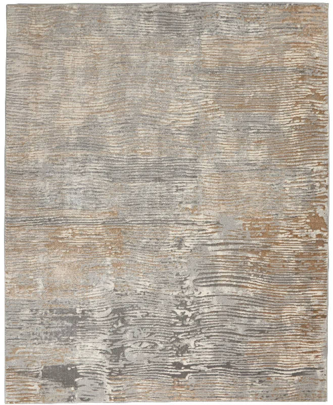 Nourison Solace SLA01 Grey/Beige Area Rug