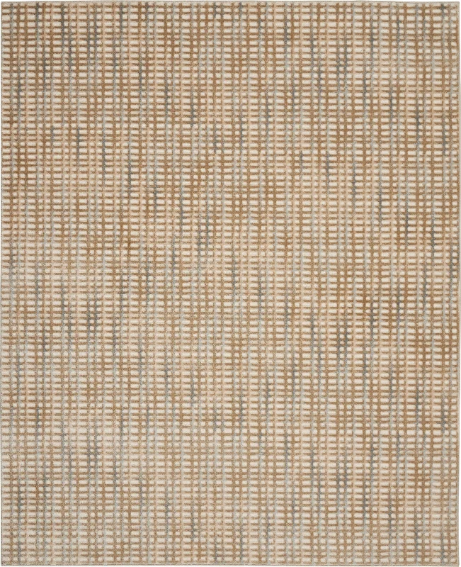 Nourison Solace SLA04 Beige/Blue Area Rug