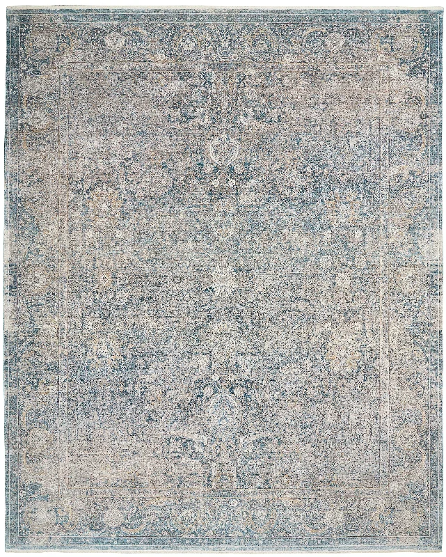 Nourison Starry Nights STN01 Cream Blue Area Rug