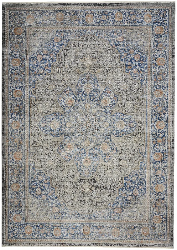 Nourison Starry Nights STN07 Blue Area Rug