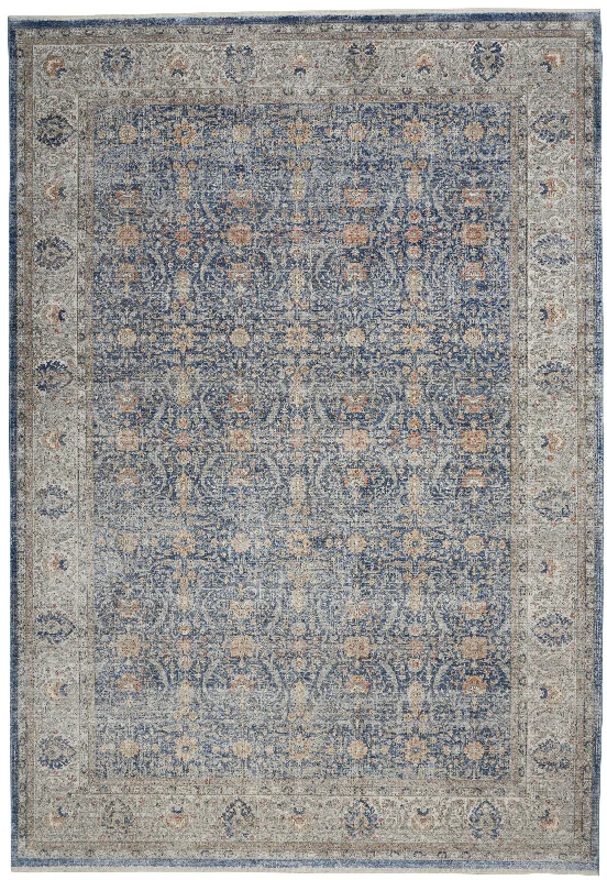 Nourison Starry Nights STN08 Light Blue Area Rug