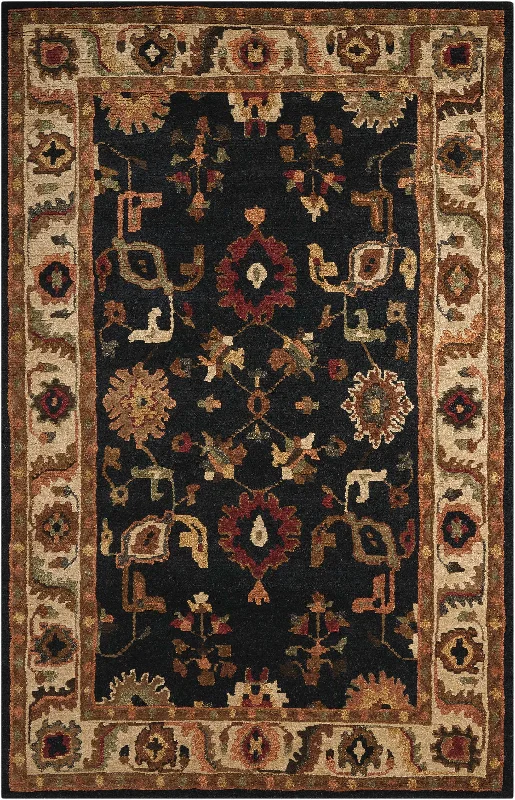 Nourison Tahoe TA08 Black Area Rug