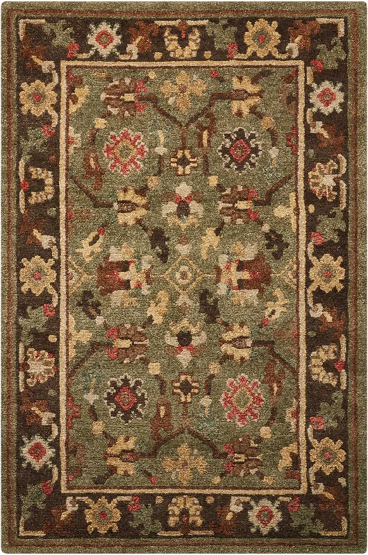 Nourison Tahoe TA10 Green Area Rug