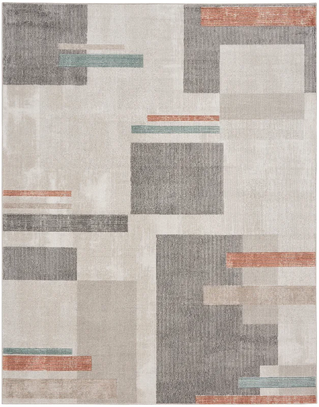 Nourison Thalia THL02 Beige Multicolor Area Rug