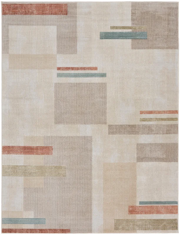 Nourison Thalia THL02 Ivory Multicolor Area Rug