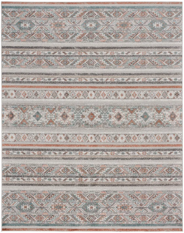 Nourison Thalia THL03 Grey Multicolor Area Rug