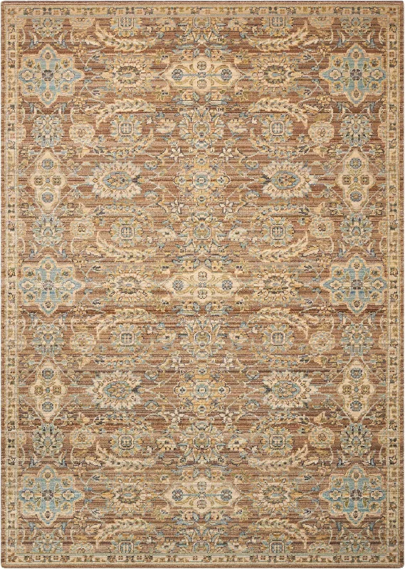 Nourison Timeless TML14 Mocha Area Rug