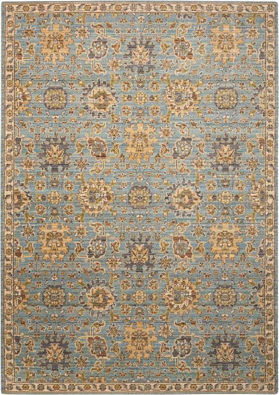 Nourison Timeless TML19 Light Blue Area Rug