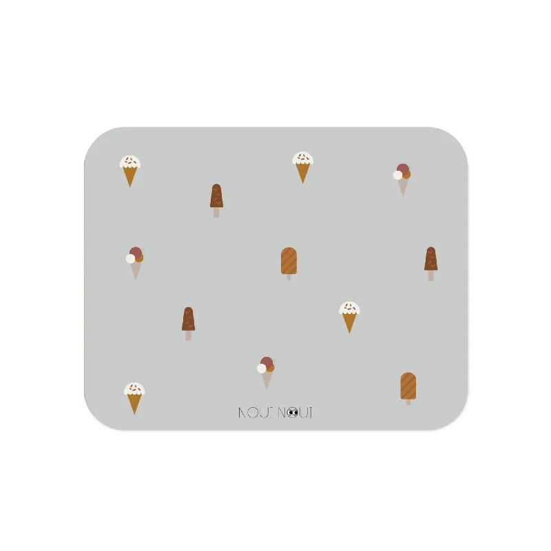 Placemat - ice cream grey