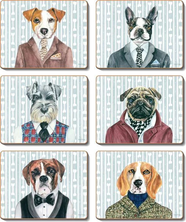 Dogs Dinner Coasters & Placemats