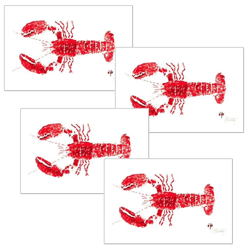 Red Lobster Placemats - Set of 4