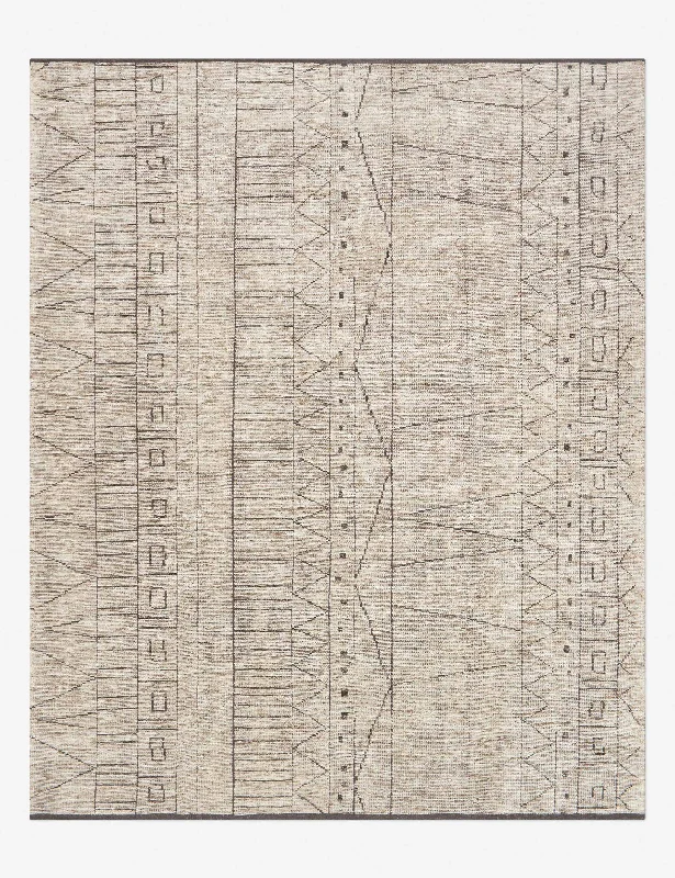 Romita Hand-Knotted Wool-Blend Rug