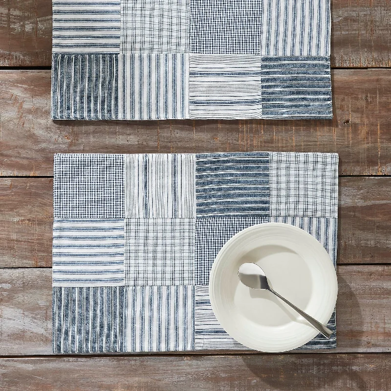 Sawyer Mill Blue Quilted Placemat - Set of 2