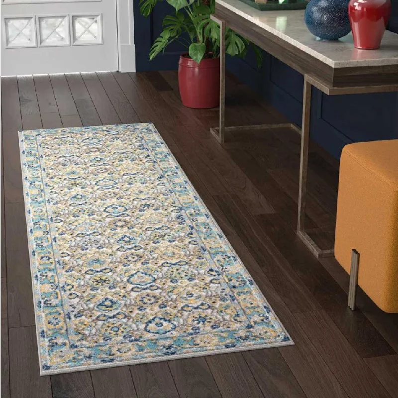 Tayse Area Rugs Dynamic Aqua DYN1319