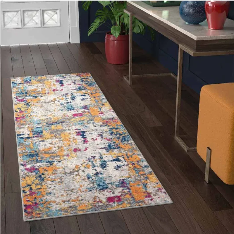 Tayse Area Rugs Dynamic Multi-Color DYN1201