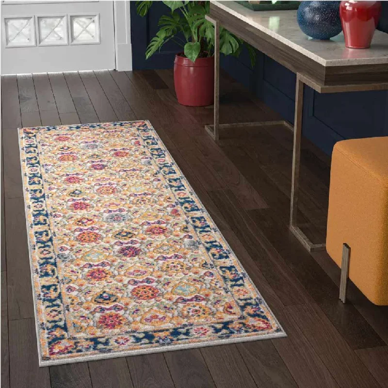 Tayse Area Rugs Dynamic Navy DYN1307