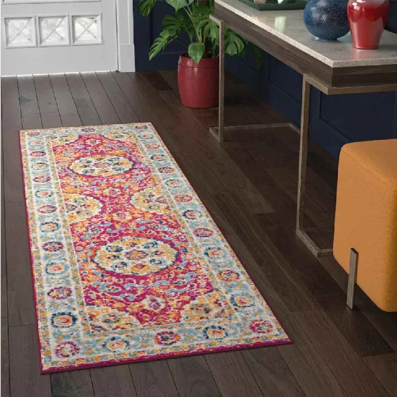 Tayse Area Rugs Dynamic Orange DYN1629