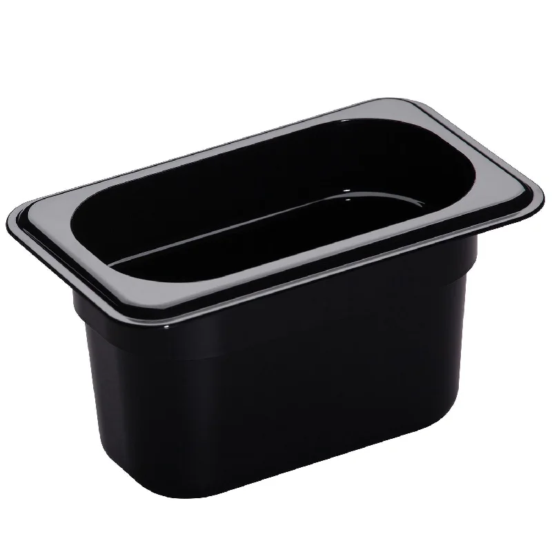 Cambro 94CW110 1/9 Size Food Pan 4" Deep, Black