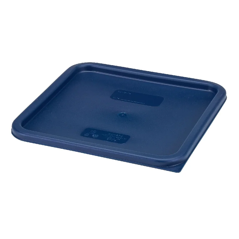 Cambro SFC12453 Square Storage Container Cover for 12, 18 & 22 Qt Containers, Blue