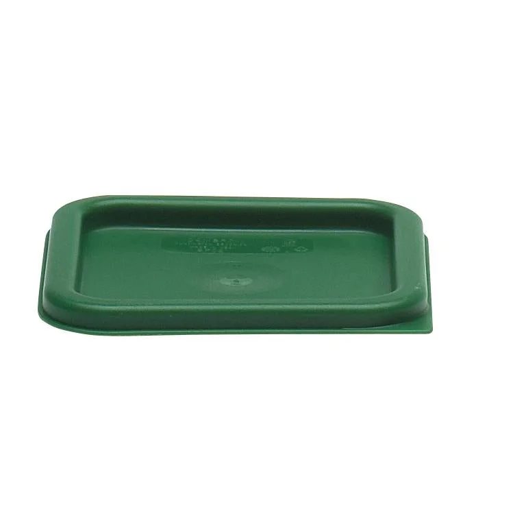 Cambro SFC2452 Square Storage Container Cover for 2 & 4 Qt Containers, Green