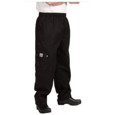 Chef Revival Cargo Chef Pants, Black, Large