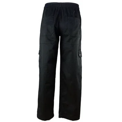 Chef Revival Cargo Chef Pants, Black, Small