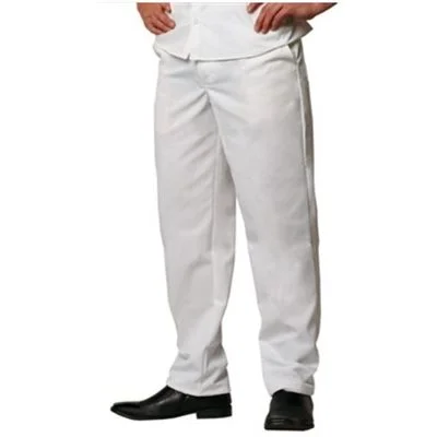 Chef Revival Chef Pants, Medium, White