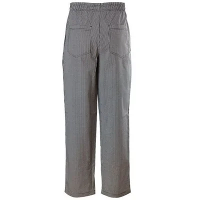 Chef Revival Chef Pants with Elastic Waist, Grey, X-Large