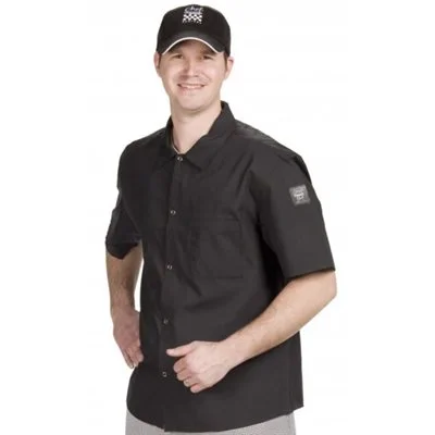 Chef Revival Cook Shirt, Black, 2XL