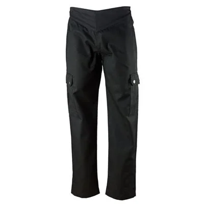 Chef Revival Ladies Cargo Chef Pants, Black, Small