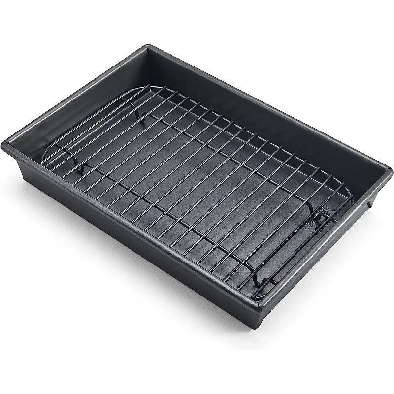 Chicago Metallic 10" x 7" Non Stick Roasting Pan with Rack