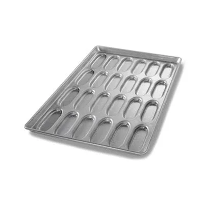 Chicago Metallic Hot Dog Sheet Pan with 24 Compartments