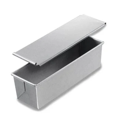 Chicago Metallic Pullman Bread Loaf Pan  13" x 4" x 4", Lid Sold Separately #44661