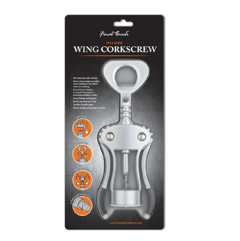 Final Touch Deluxe Wing Corkscrew