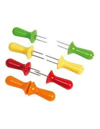 Zyliss Interlocking Corn Holders "bold" - 4 Pairs