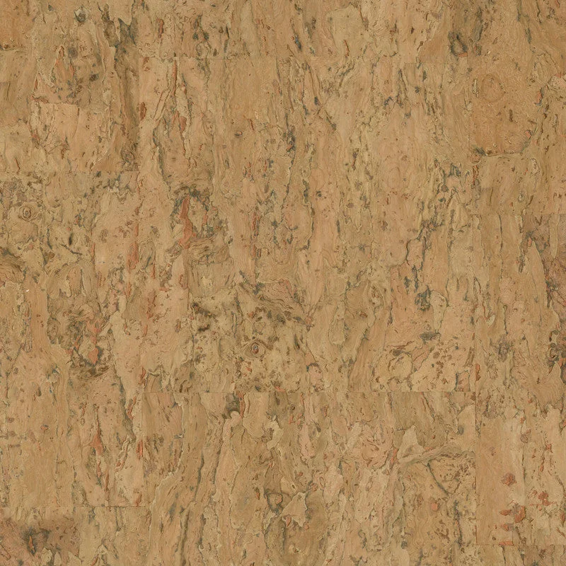 Cork Natural Wallpaper in Light Brown/Copper