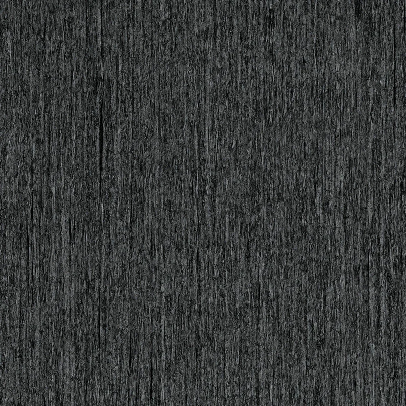 Crepe-Effect Textural Wallpaper in Grey/Black